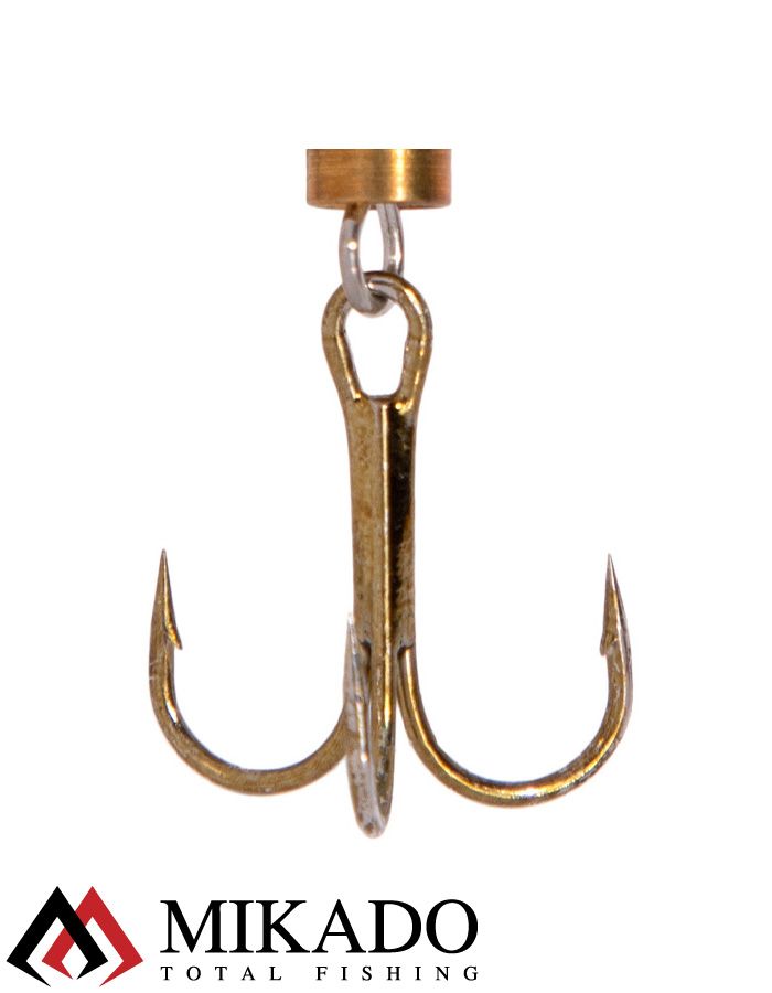 Блесна вращающаяся Mikado DRONE №3, 13.8 г., состаренная медь, длина лепестка 47 мм.