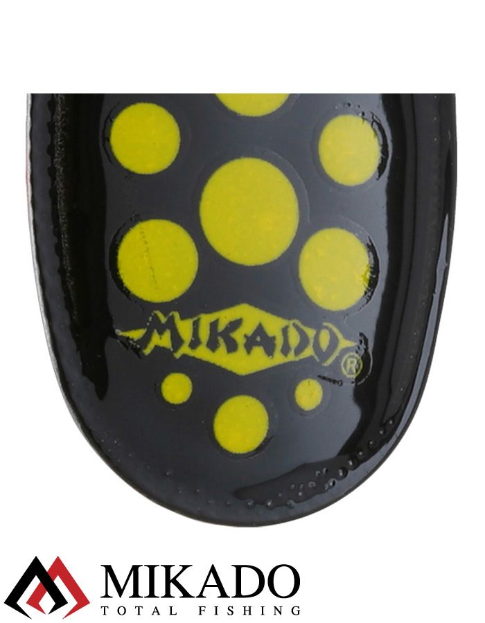 Блесна вращающаяся Mikado FOCUS №5, 12.1 г., серебро 21, длина лепестка 48 мм.