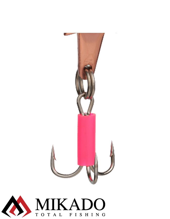 Блесна колеблющаяся Mikado SLIM №2, 15 г., 9.5 см., медь