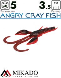 Рак силиконовый Mikado ANGRY CRAY FISH 3.5 см., 0.8 г., 562 (5 шт.)