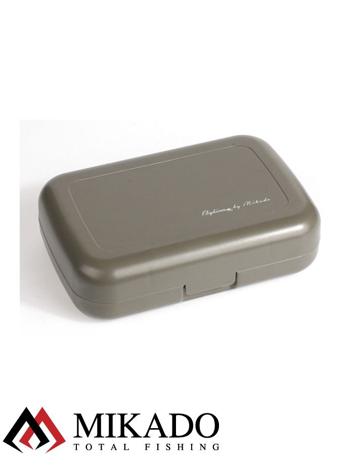 Коробка для мормышек и мушек Mikado UAM-035A-GY серая