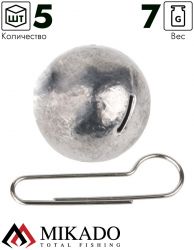 Чебурашка разборная Mikado 7 г.  ( 5 шт.)