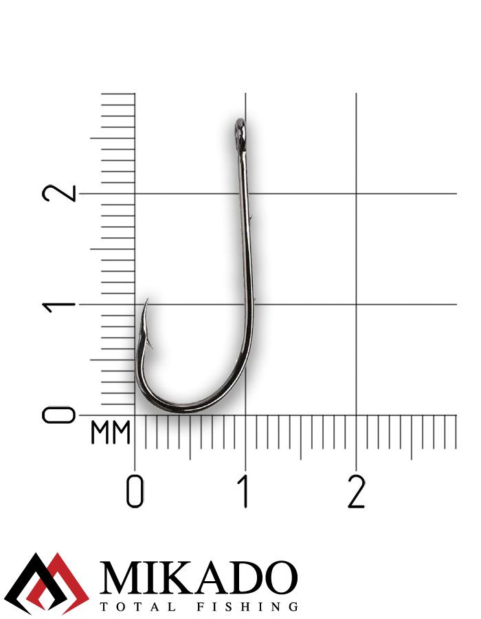 Крючки Mikado SENSUAL - BAITHOLDER №  4 BN (с ушком) ( 10 шт.)