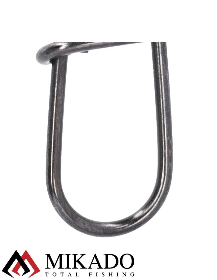 Застежка с вертлюжком Mikado Fastlock № 22.  тест 6 кг. (12 шт.)