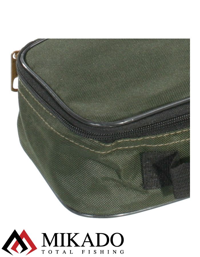 Сумка для рыболовных катушек Mikado R002G (20 х 13.5 х 9см.) зелёная