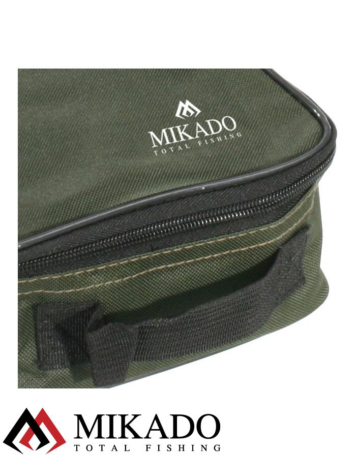 Сумка для рыболовных катушек Mikado R002G (20 х 13.5 х 9см.) зелёная