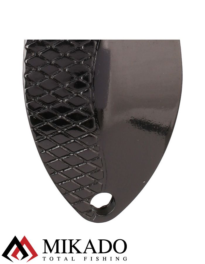 Блесна колеблющаяся Mikado DANCER №4, 23 г., 8.5 см., чернёная