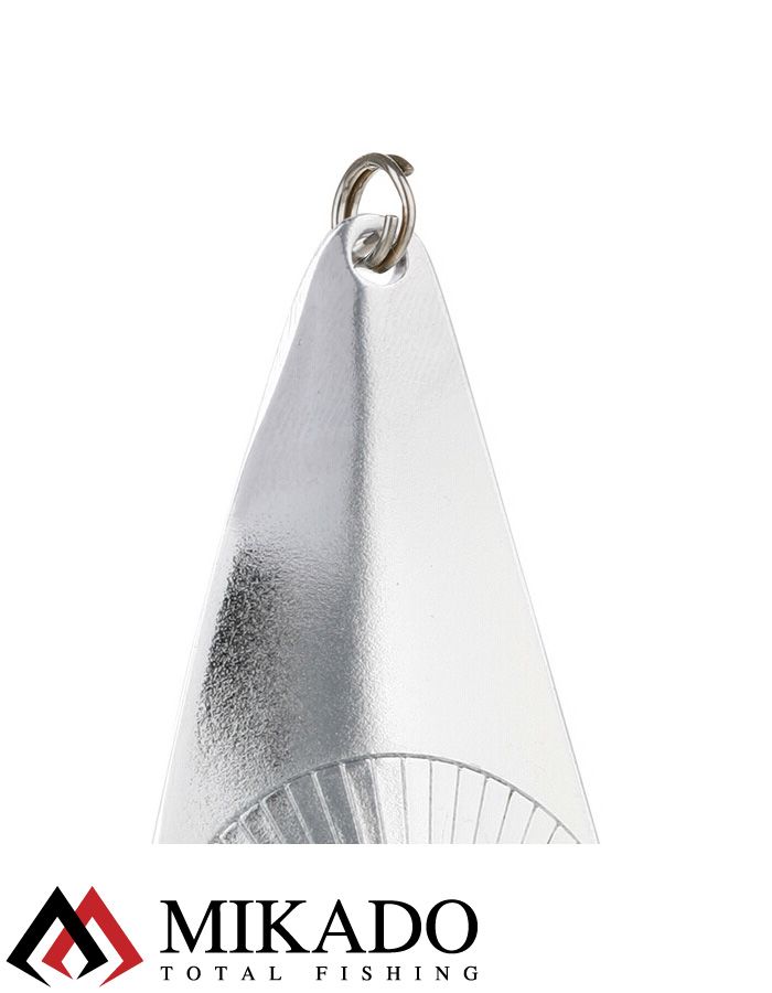 Блесна колеблющаяся Mikado GOLDEN EYES №2, 19 г., 6.7 см., серебро