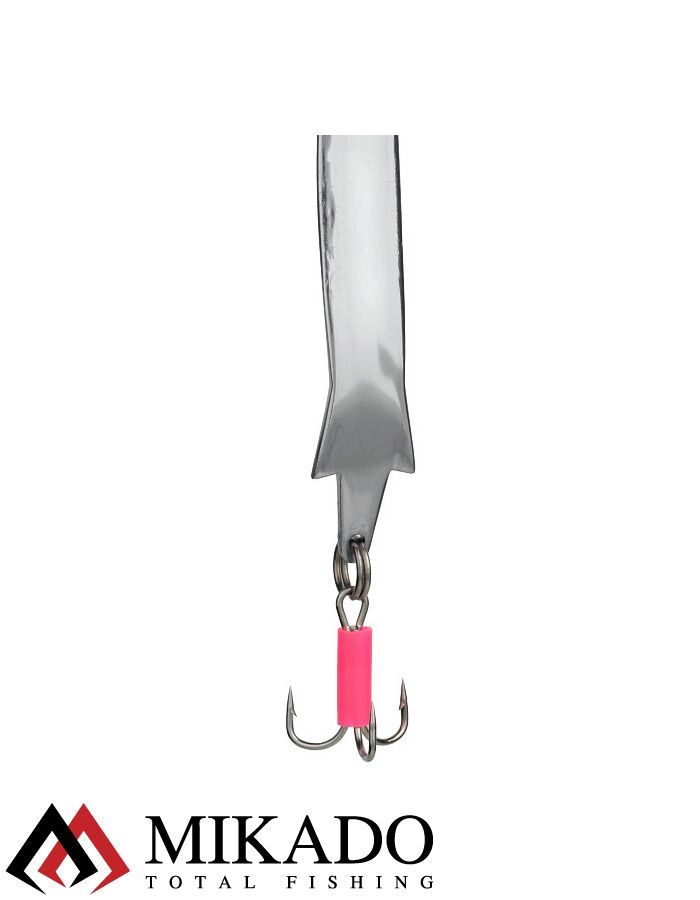 Блесна колеблющаяся Mikado SLIM №2, 15 г., 9.5 см., серебро