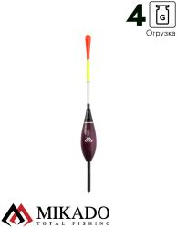 Поплавок скользящий Mikado, SMP-044-040, 4,0 г.