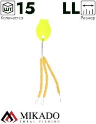 Стопоры силиконовые Mikado AMR7043 LL ( 15 шт.)
