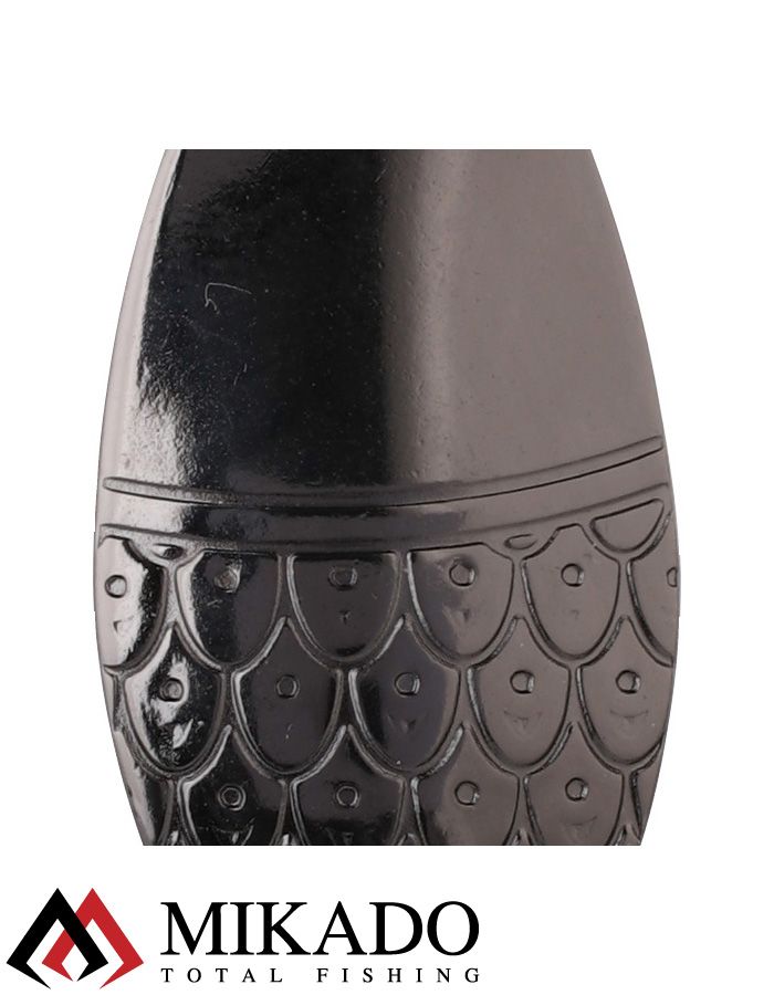 Блесна колеблющаяся Mikado ROACH №1, 8 г., 4.2 см., чернёная