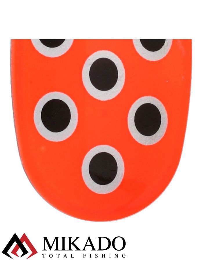 Блесна вращающаяся с кисточкой Mikado BLASTER № 3, 6 г., серебро/26