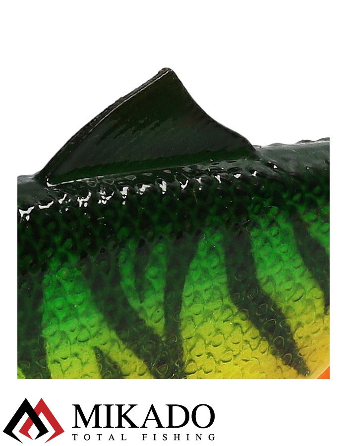 Виброхвост Mikado MFT ROACH 8см., 8гр., fire tiger (4шт.)