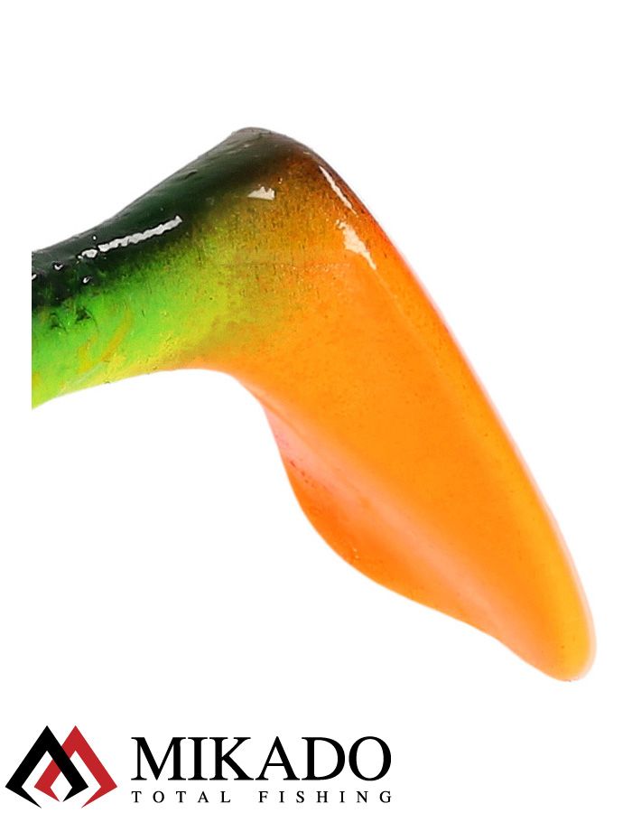 Виброхвост Mikado MFT ROACH 8см., 8гр., fire tiger (4шт.)