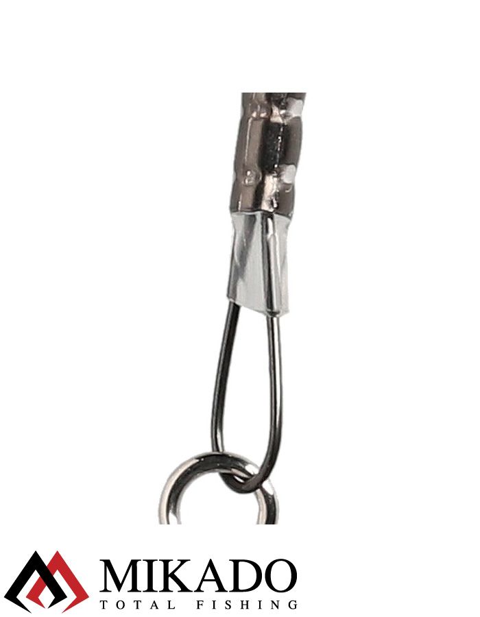 Поводок титановый Mikado JAWS PREDATOR STRONG 20см./18кг.( 2 шт.)