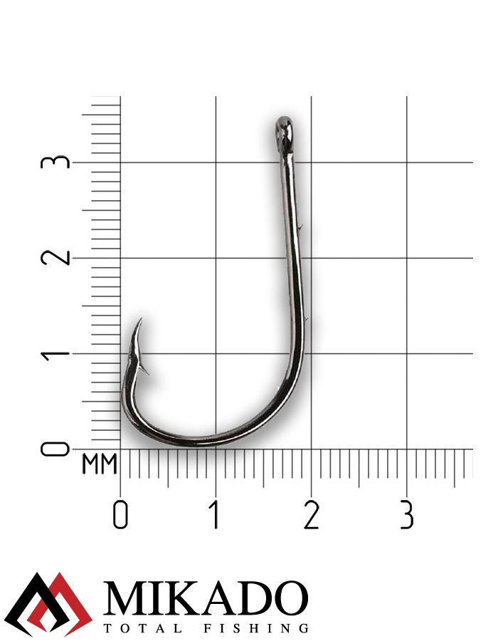 Крючки Mikado SENSUAL - BAITHOLDER № 1/0 BN (с ушком) ( 10 шт.)