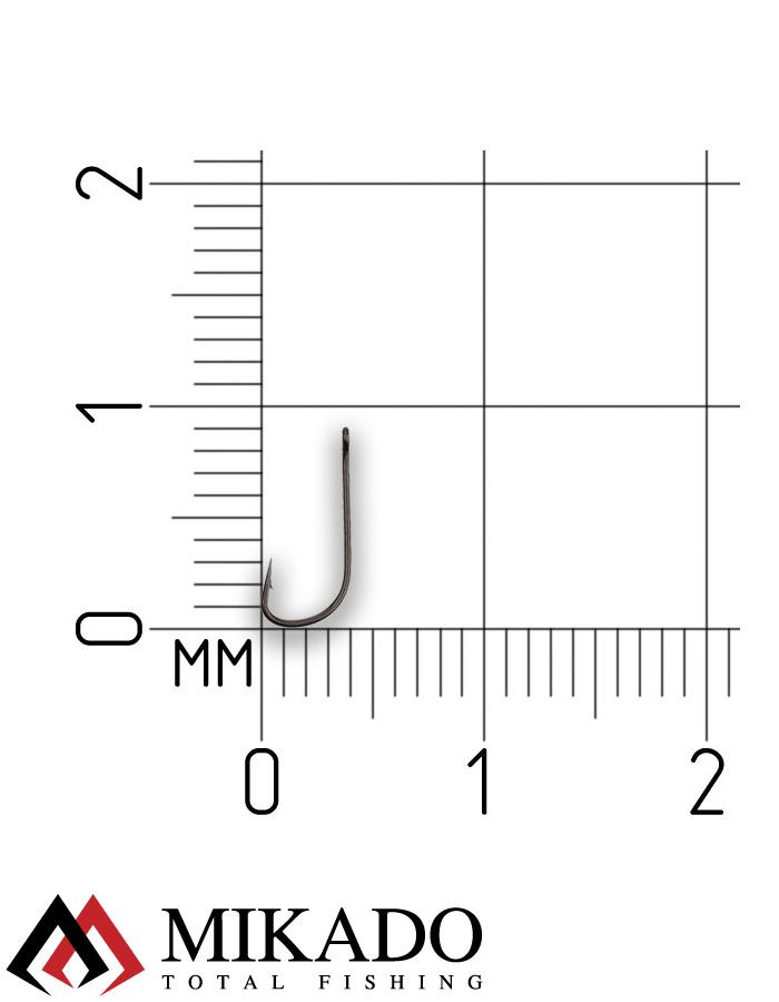 Крючки Mikado SENSUAL - SODE W/RING № 14 BN (с ушком) ( 10 шт.)
