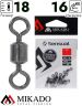 Вертлюжок роликовый Mikado № 18 (12 шт.)