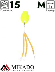 Стопоры силиконовые Mikado AMR7043 M ( 15 шт.)