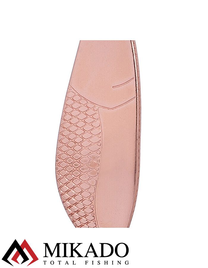 Блесна колеблющаяся Mikado DANCER №5, 28.5 г., 9.5 см., медь