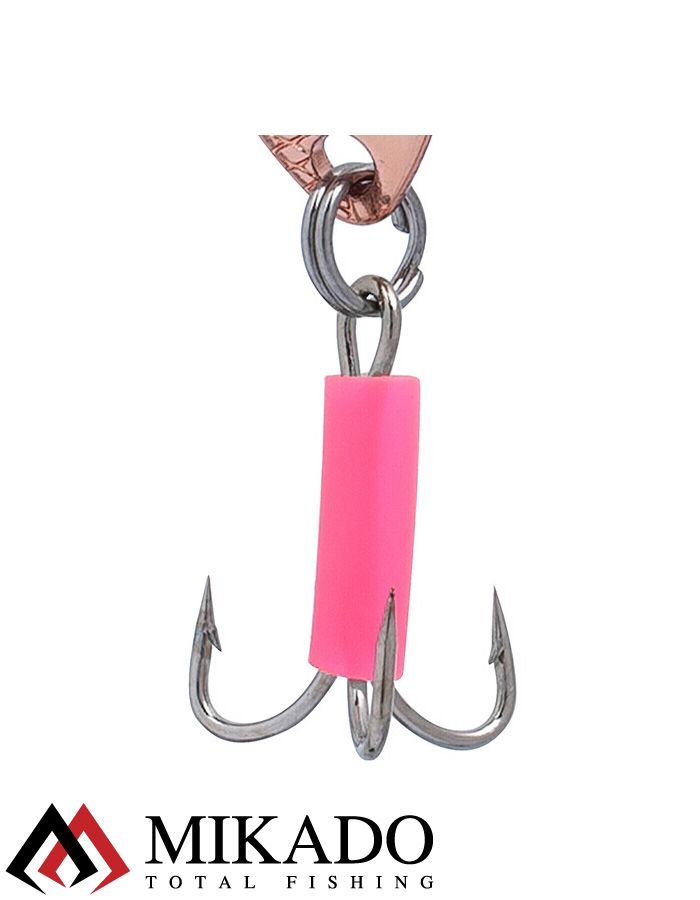 Блесна колеблющаяся Mikado DANCER №5, 28.5 г., 9.5 см., медь