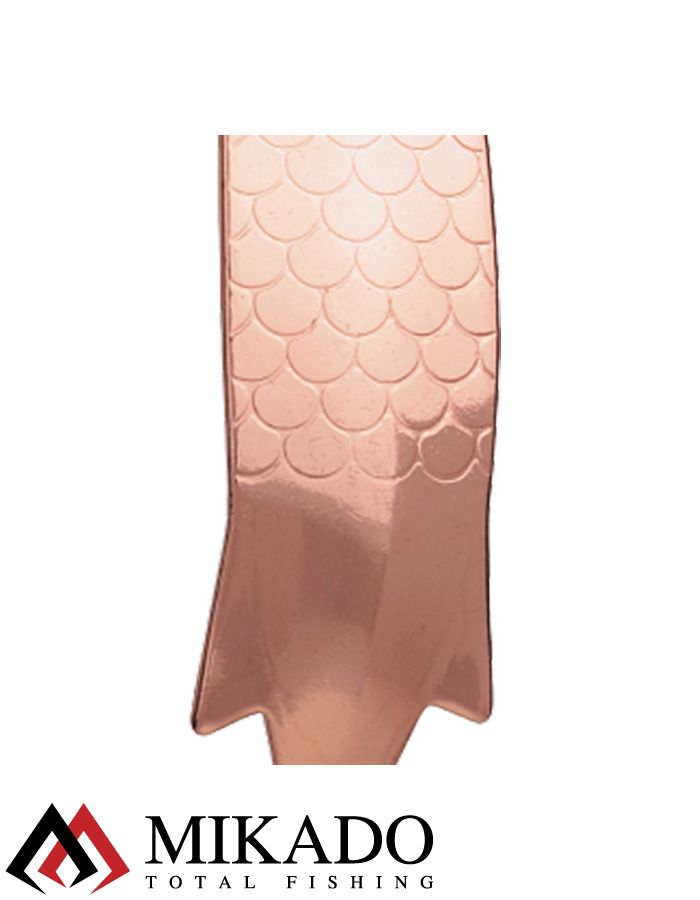 Блесна колеблющаяся Mikado SPARK №0, 4.5 г., 4.5 см., медь