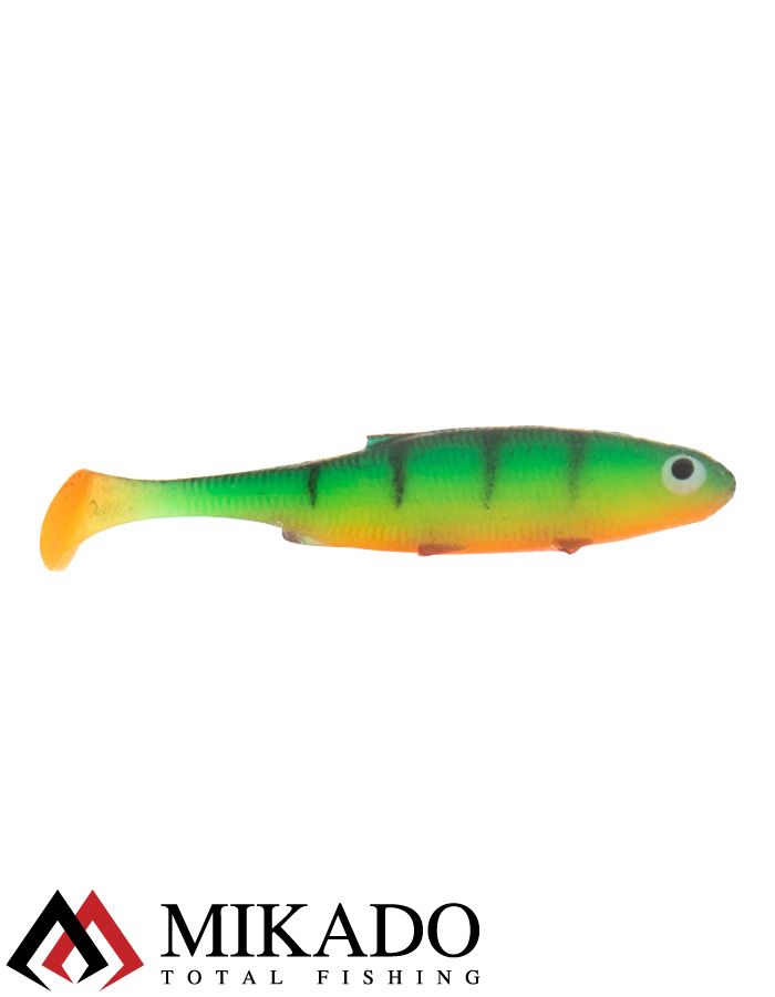 Виброхвост Mikado REAL FISH 5 см., 1 г., MIX (10 шт.)