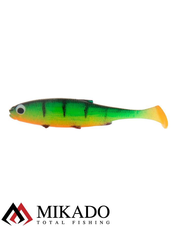 Виброхвост Mikado REAL FISH 5 см., 1 г., MIX (10 шт.)