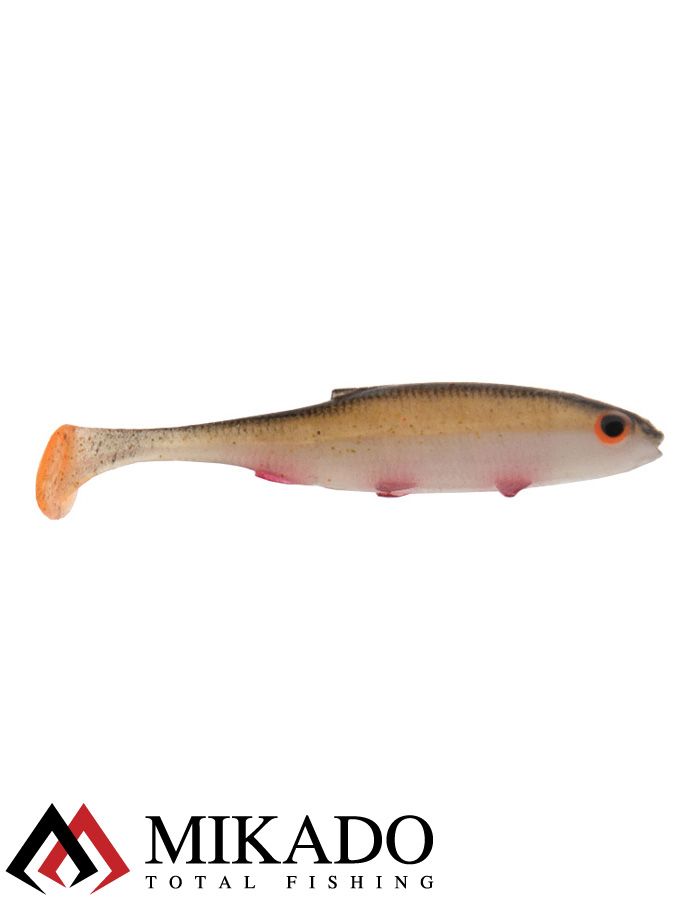 Виброхвост Mikado REAL FISH 5 см., 1 г., MIX (10 шт.)