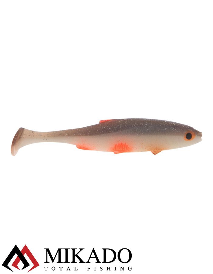 Виброхвост Mikado REAL FISH 5 см., 1 г., MIX (10 шт.)