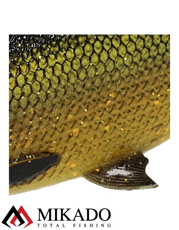 Виброхвост Mikado MFT ROACH 8см., 8гр., линь (4шт.)