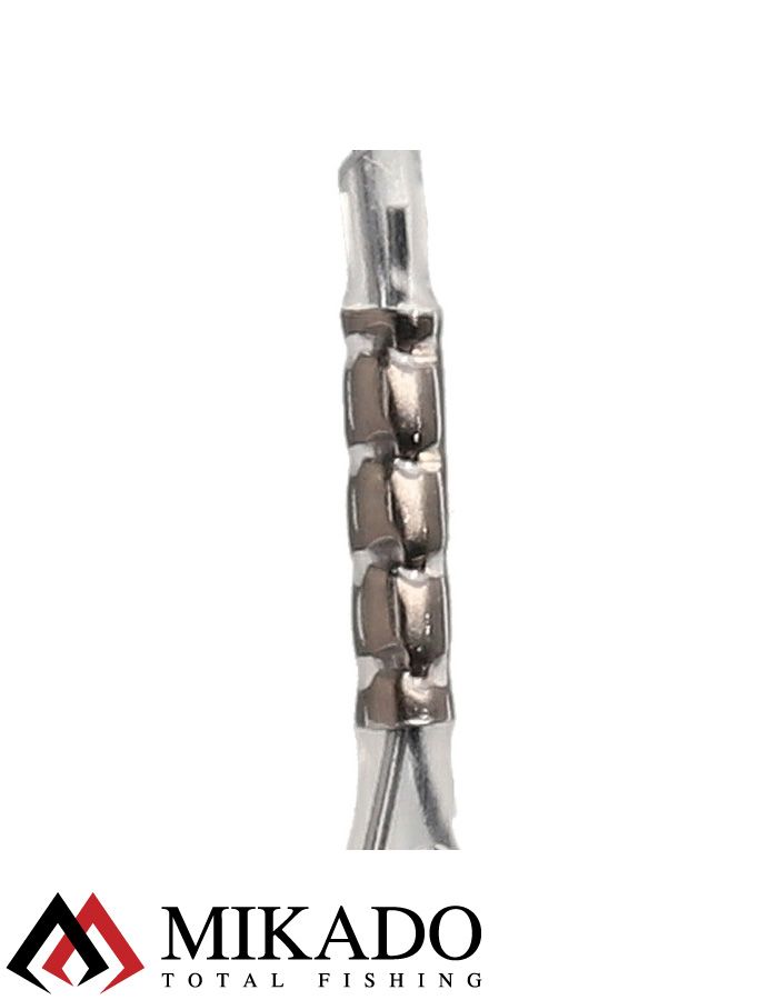 Поводок титановый Mikado JAWS LIGHT 25см./10кг.( 2 шт.)