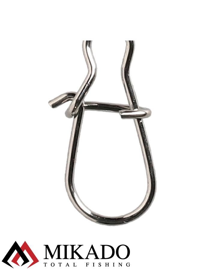 Поводок титановый Mikado JAWS LIGHT 25см./10кг.( 2 шт.)