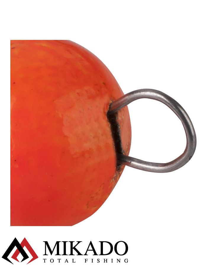 Чебурашка разборная Mikado 8 г. красный (5 шт.)