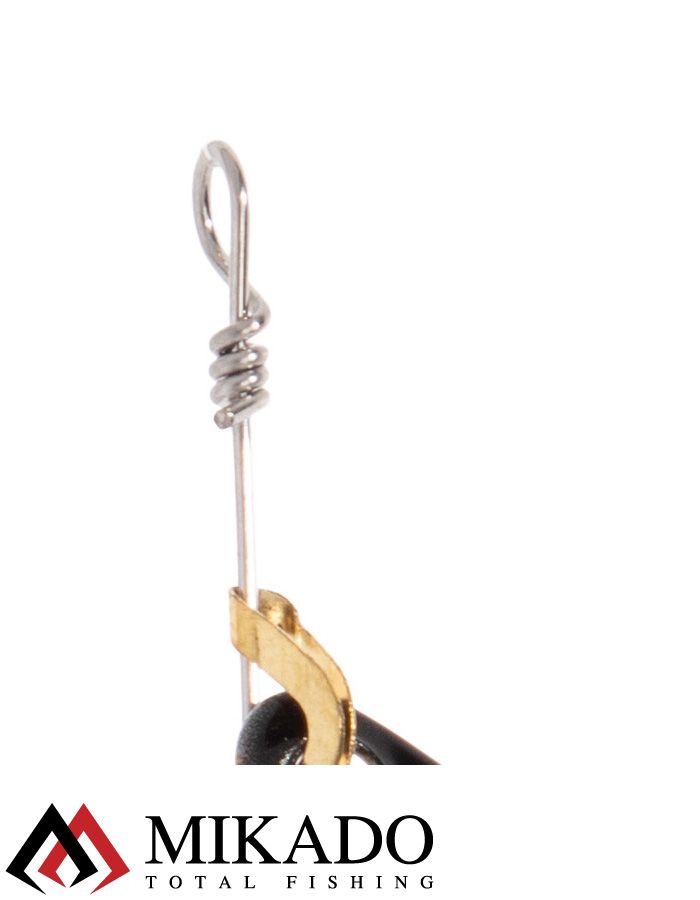 Блесна вращающаяся Mikado STREAM №4, 14 г., серебро 21, длина лепестка 60 мм.