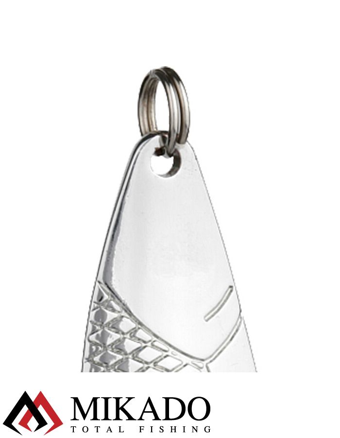 Блесна колеблющаяся Mikado DANCER №5, 28.5 г., 9.5 см., серебро