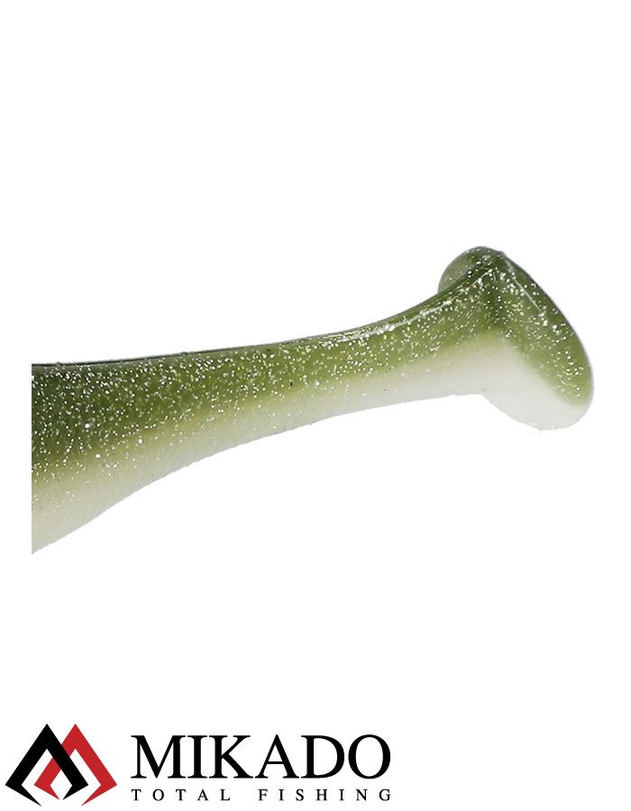 Виброхвост Mikado REAL FISH 5 см., 1 г., OLIVE BLEAK (10 шт.)
