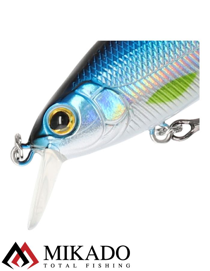 Воблер Mikado LIGHTNING 7 см./BLUE BLEAK - нейтральный, medium (8,3г /до 0,8м)