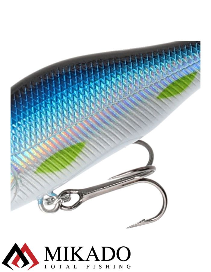 Воблер Mikado LIGHTNING 7 см./BLUE BLEAK - нейтральный, medium (8,3г /до 0,8м)