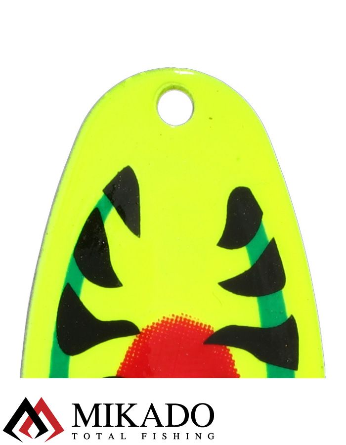 Блесна вращающаяся с кисточкой Mikado BLASTER № 3, 6 г., серебро/28