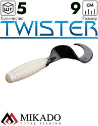Твистер Mikado TWISTER 90 мм., 8 г., 102 (5 шт.)
