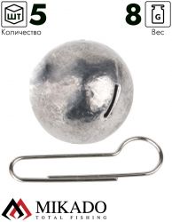 Чебурашка разборная Mikado 8 г.  ( 5 шт.)