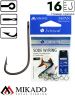 Крючки Mikado SENSUAL - SODE W/RING № 16 BN (с ушком) ( 10 шт.)