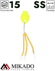 Стопоры силиконовые Mikado AMR7043 SS ( 15 шт.)