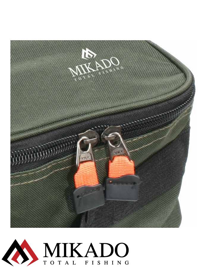 Сумка для рыболовных катушек Mikado R004G (38 х 29 х 13см.) зелёная
