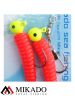 Морская оснастка Mikado PILK TWIST JIGHEAD RIG 7.5 см, 6 г. (2шт.) RED