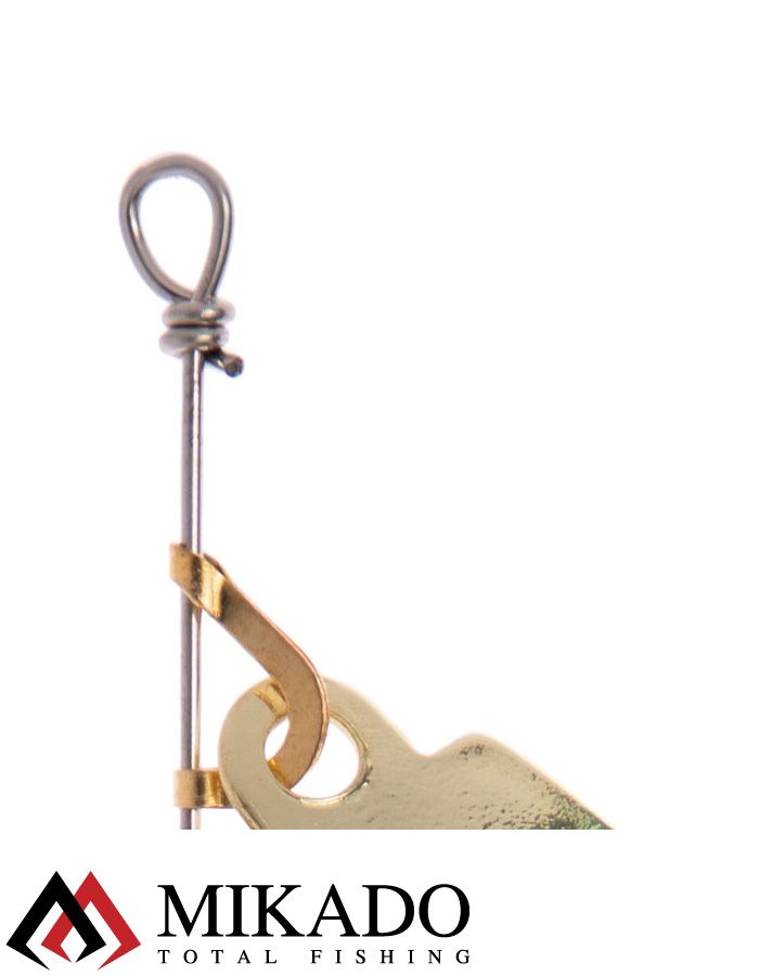 Блесна вращающаяся Mikado DRONE №4, 23.5 г., золото GB, длина лепестка 54 мм.