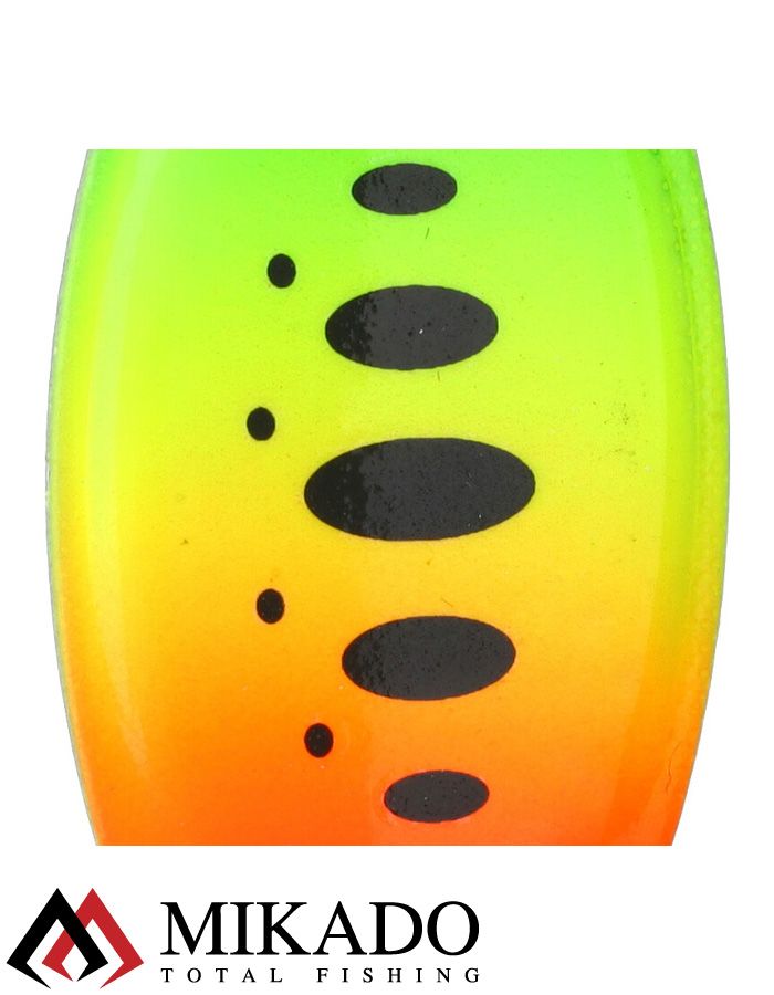 Блесна вращающаяся Mikado FOCUS №5, 12.1 г., серебро 29, длина лепестка 48 мм.