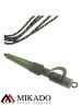 Лидкор-монтаж Mikado Territory с клипсой, вертлюгом и петлёй 80 см. (уп.-2шт.) AMC-ZK-003